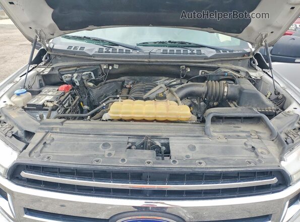 1FTEW1E58KFB64045 2019 FORD F150 Silver Вид задньої частини салону