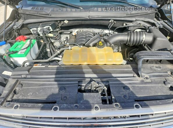 1FTEW1E59JKC77461 2018 FORD F150 Gray Vista interior trasera