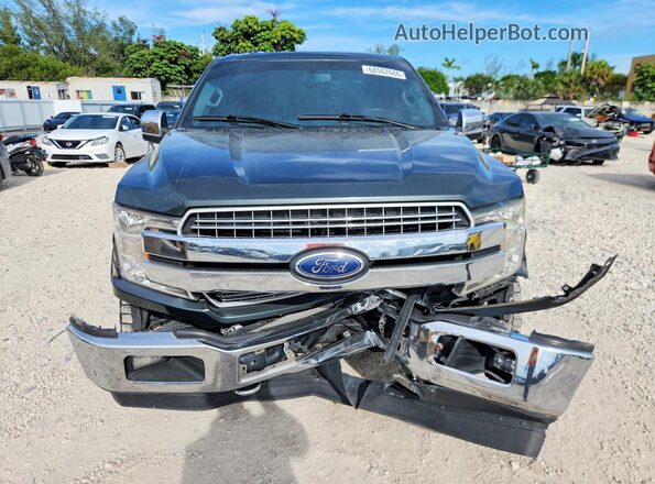 1FTEW1E59JKC77461 2018 FORD F150 Gray Vista frontal