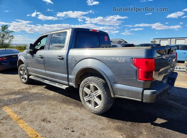 1FTEW1E5XJFD06099 2018 FORD F150 Gray უკანა მარცხენა