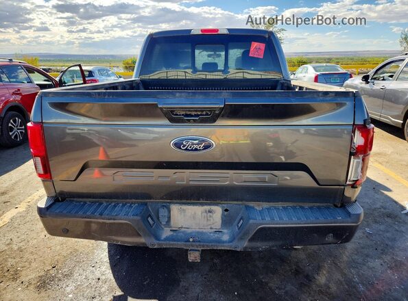 1FTEW1E5XJFD06099 2018 FORD F150 Gray უკანა ხედი