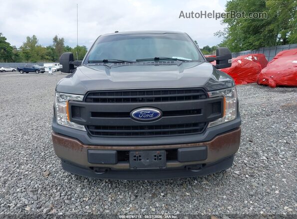 1FTEW1E5XJKE40926 2018 FORD F150 Серый Вид щитка приборов