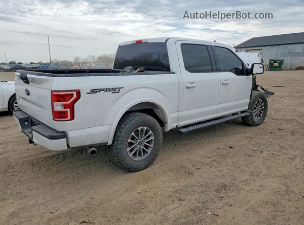 1FTEW1E5XKFB21312 2019 FORD F150 White Rear right