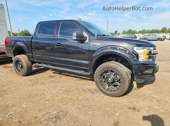 1FTEW1E5XLFB36698 2020 FORD F150 Black Delantero derecho