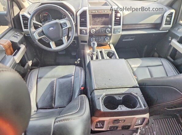 1FTEW1E5XLFB36698 2020 FORD F150 Black Vista del salpicadero