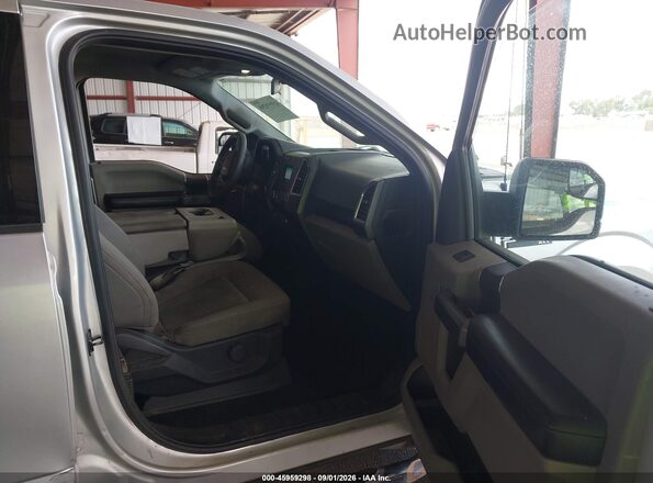 1FTEW1E81GKD01254 2016 FORD F150 Gray Vista interior delantera