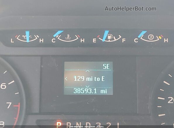1FTEW1E82HFB90790 2017 FORD F150 Белый Вид задних сидений