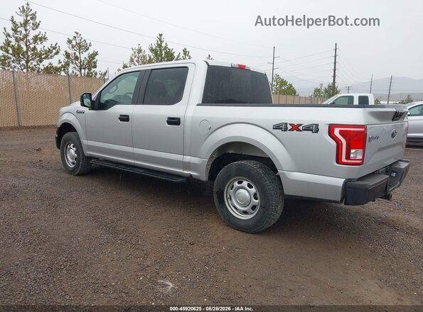 1FTEW1E82HKE26488 2017 FORD F150 Серый Задняя левая четверть