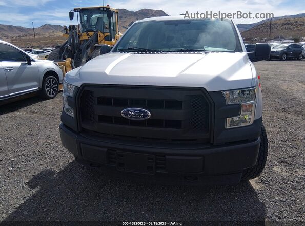 1FTEW1E82HKE26488 2017 FORD F150 Серый Вид спереди