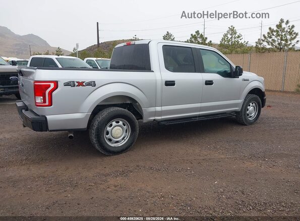 1FTEW1E82HKE26488 2017 FORD F150 Серый Задняя правая четверть