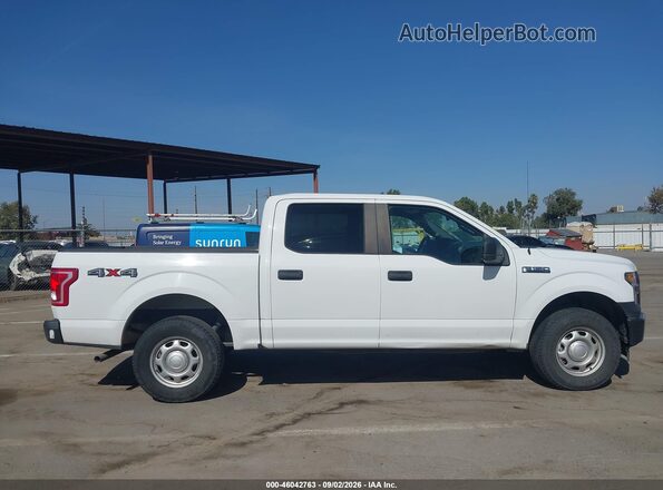 1FTEW1E84HFB90791 2017 FORD F150 White Vista interior de 360 grados