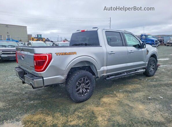 1FTEW1E89PFC15909 2023 FORD F150 Silver უკანა მარჯვენა