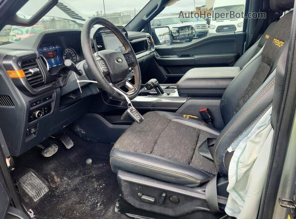 1FTEW1E89PFC15909 2023 FORD F150 Silver წინა სალონის ხედი