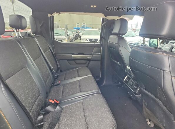1FTEW1E89PFC15909 2023 FORD F150 Silver უკანა სავარძლების ხედი