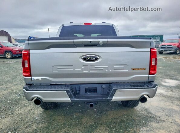 1FTEW1E89PFC15909 2023 FORD F150 Silver უკანა ხედი