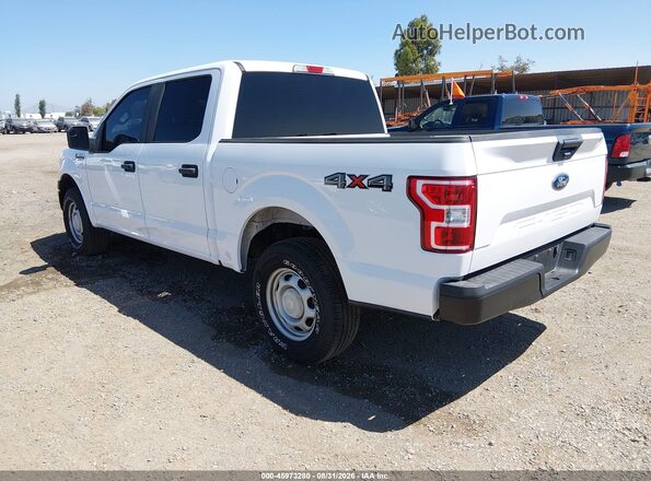 1FTEW1EB0JKE38303 2018 FORD F150 White Trasero izquierdo