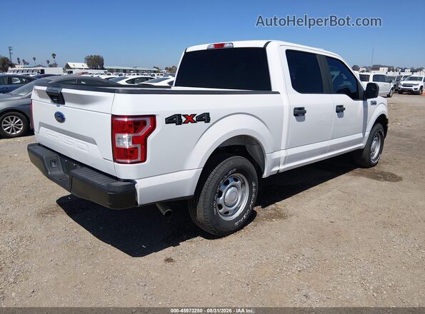 1FTEW1EB0JKE38303 2018 FORD F150 White Trasero derecho