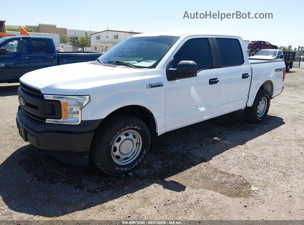 1FTEW1EB0JKE38303 2018 FORD F150 White Vista tres cuartos delantera izquierda