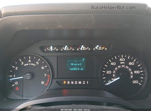 1FTEW1EB0JKE38303 2018 FORD F150 White Vista de los asientos traseros