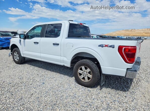 1FTEW1EB0MFB89272 2021 FORD F150 White Trasero izquierdo
