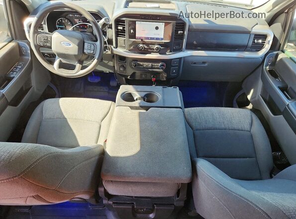 1FTEW1EB0MFB89272 2021 FORD F150 White Vista del salpicadero