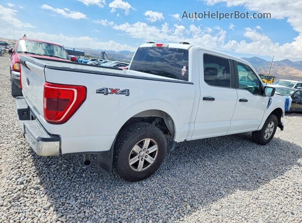 1FTEW1EB0MFB89272 2021 FORD F150 White Trasero derecho