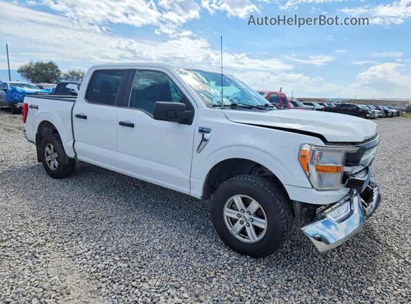 1FTEW1EB0MFB89272 2021 FORD F150 White Delantero derecho