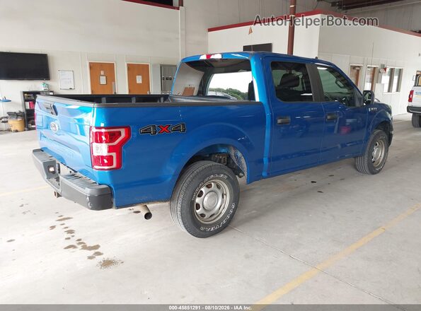1FTEW1EB1LKE13347 2020 FORD F150 Синий Задняя правая четверть