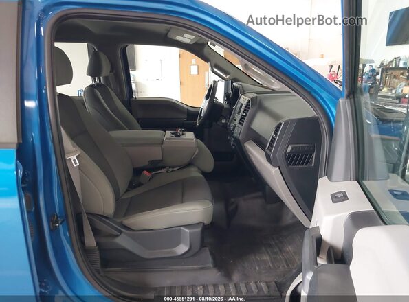 1FTEW1EB1LKE13347 2020 FORD F150 Синий Вид салона спереди