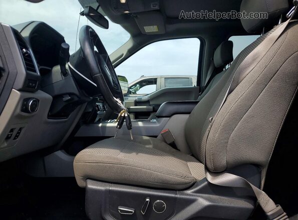 1FTEW1EB2JFA12475 2018 FORD F150 Blue Front interior view
