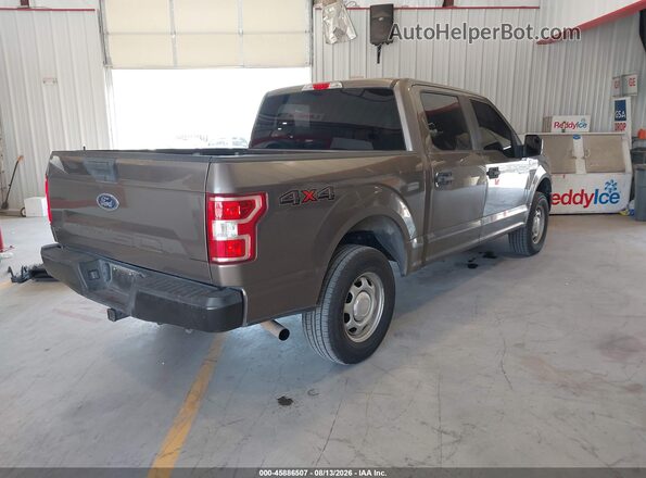 1FTEW1EB3KFC20463 2019 FORD F150 Brown Rear right