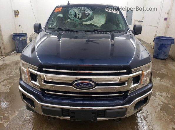 1FTEW1EB4KFC09634 2019 FORD F150 Blue Դիմացի տեսք