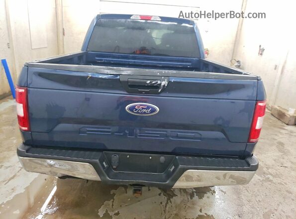 1FTEW1EB4KFC09634 2019 FORD F150 Blue Հետևի տեսք