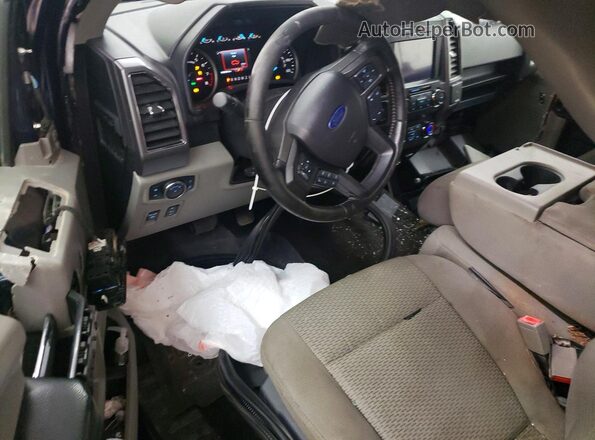 1FTEW1EB4KFC09634 2019 FORD F150 Blue Առջևի վահանակի տեսք