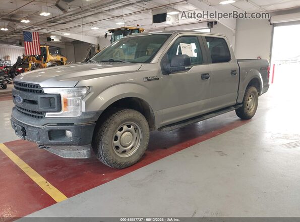 1FTEW1EB6LKF21012 2020 FORD F150 Silver წინა მარცხენა ხედი სამი მეოთხედიდან