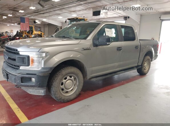 1FTEW1EB6LKF21012 2020 FORD F150 Silver ხელსაწყოთა პანელის ხედი