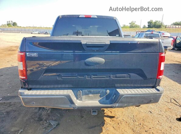 1FTEW1EB8LKD12578 2020 FORD F150 Black Вид ззаду