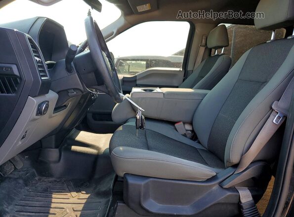 1FTEW1EB8LKD12578 2020 FORD F150 Black Вид салону спереду