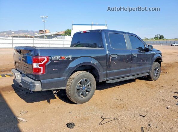 1FTEW1EB8LKD12578 2020 FORD F150 Black Задня права чверть