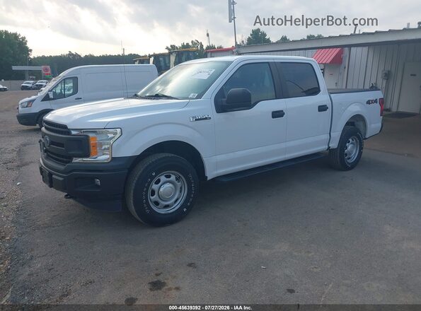 1FTEW1EB9JKE41023 2018 FORD F150 Белый Передняя левая четверть