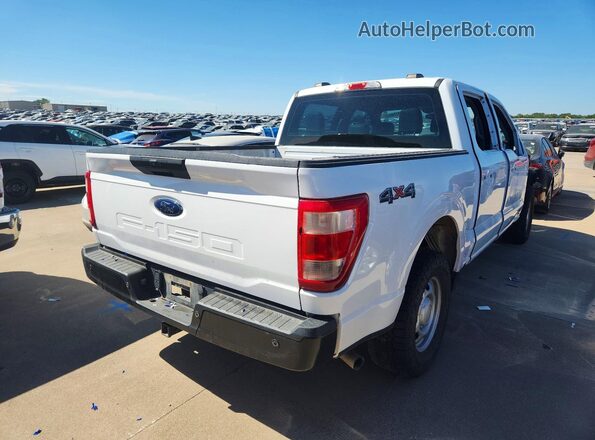 1FTEW1EBXMKF00746 2021 FORD F150 White Задня права чверть
