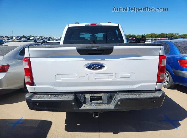 1FTEW1EBXMKF00746 2021 FORD F150 White Вид ззаду