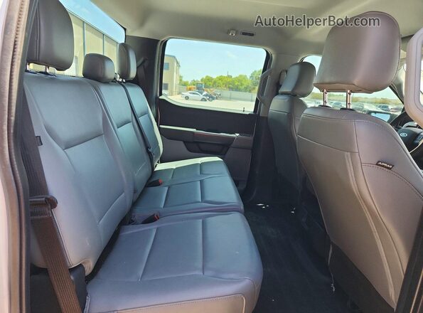1FTEW1EBXMKF00746 2021 FORD F150 White Вид задніх сидінь