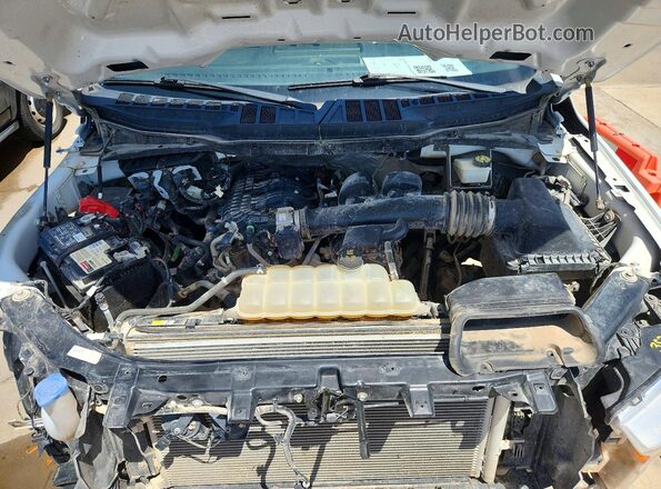 1FTEW1EBXMKF00746 2021 FORD F150 White Вид задньої частини салону