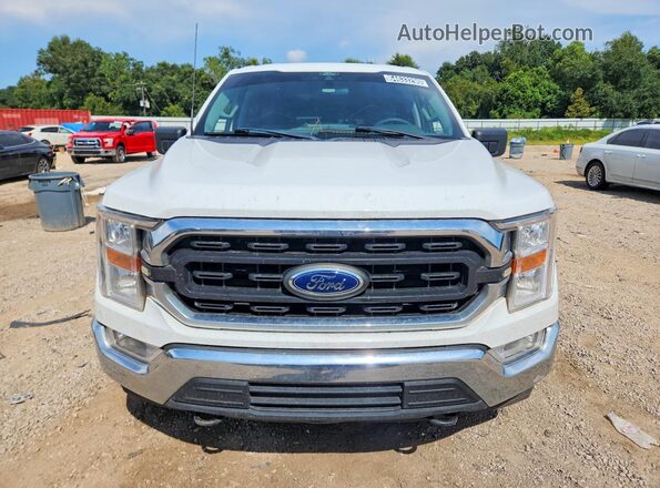 1FTEW1EBXNFA18577 2022 FORD F150 White Widok z przodu