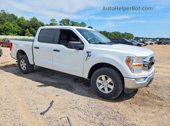 1FTEW1EBXNFA18577 2022 FORD F150 White Przód prawy