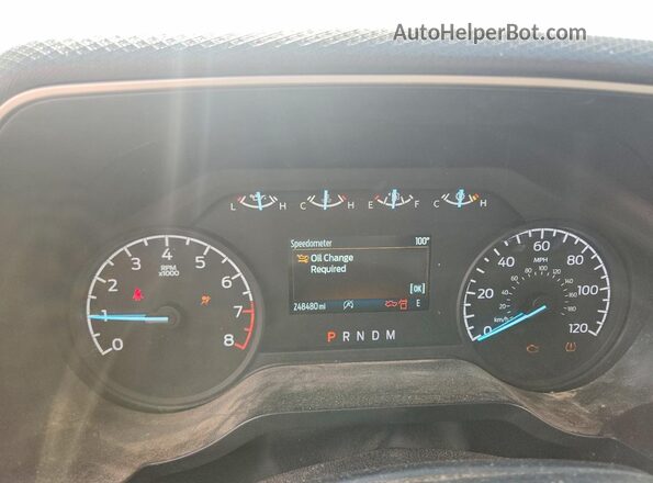 1FTEW1EBXNFA18577 2022 FORD F150 White Widok zestawu wskaźników