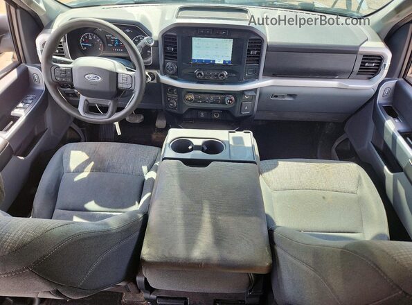 1FTEW1EBXNFA18577 2022 FORD F150 White Widok deski rozdzielczej