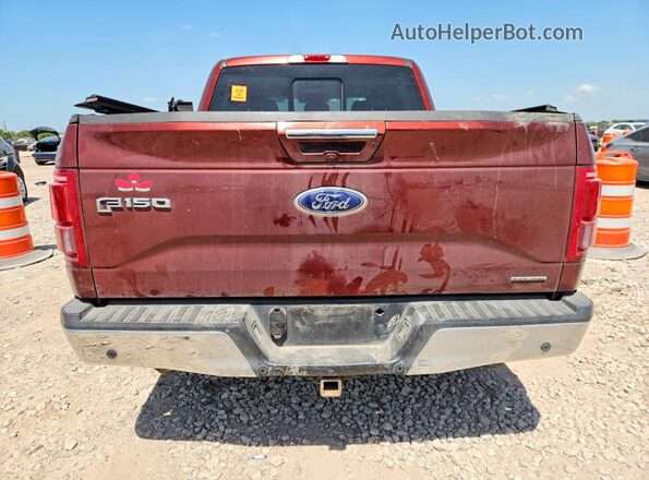 1FTEW1EF3GKD42564 2016 FORD F150 Brown უკანა ხედი