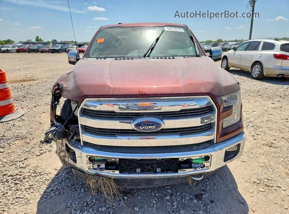 1FTEW1EF3GKD42564 2016 FORD F150 Brown წინა ხედი